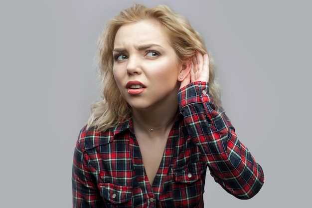 Причины постоянного свиста в ушах