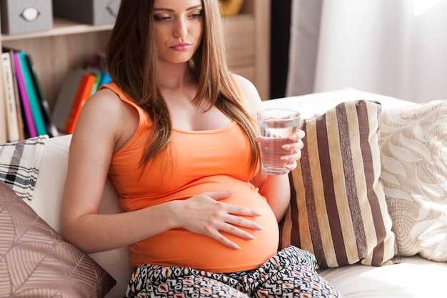Первые проявления во время беременности